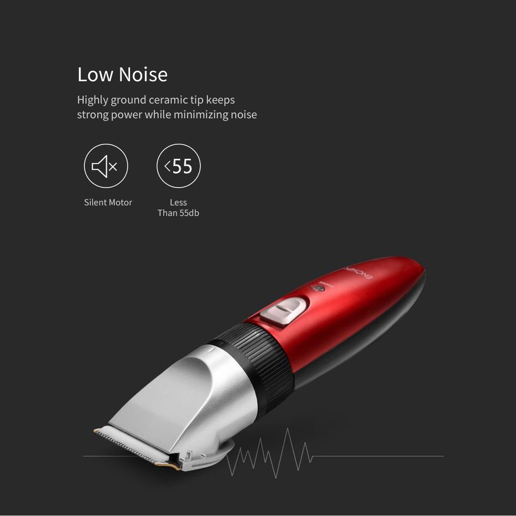 Xiaomi Youpin Tông Đơ  Enchen Ec-712 Điện Tử Có Sạc Bằng Gốm Và Titan Thích Hợp Cắt Tóc Cho Cả Trẻ Em Và Người Lớn