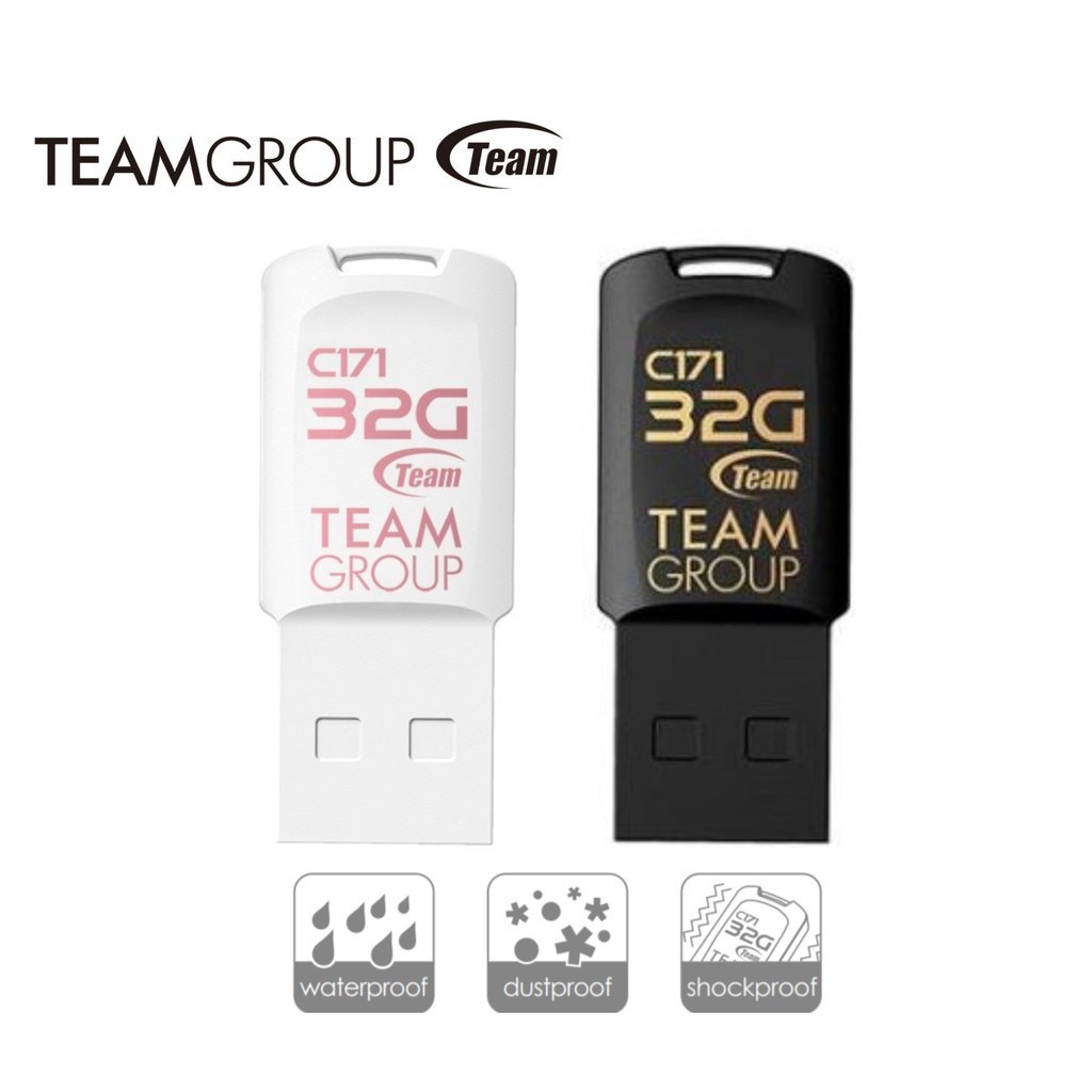 USB 2.0  8GB 16GB 32GB TEAMGROUP CHÍNH HÃNG. MÀU NGẪU NHIÊN. VI TÍNH QUỐC DUY