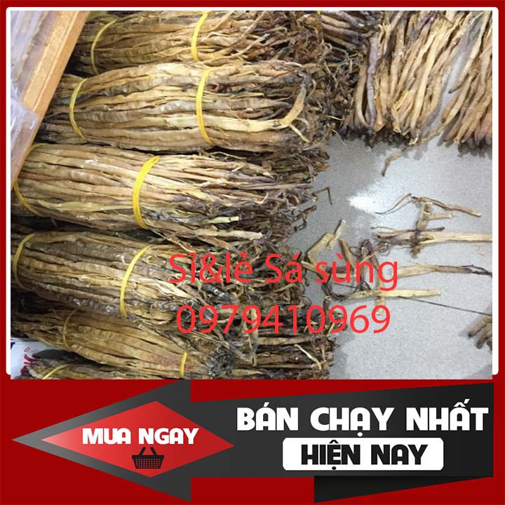 Sá Sùng Nấu Phở Cỡ Đại 1kg Siêu Ngọt Nước - Sá Sùng Khô Nấu Phở