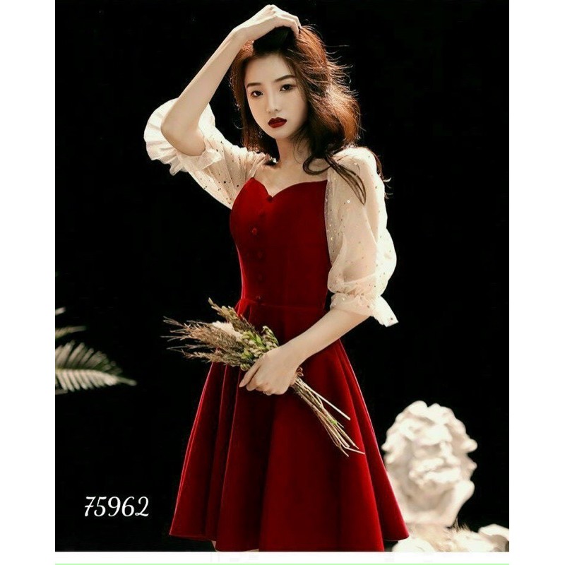 Đầm xoè phối lưới sao xinh xắn (RẺ NHẤT SHOPEE), tiểu thư thanh lịch, 4 size (HOT🔥) | BigBuy360 - bigbuy360.vn