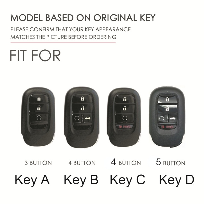 Vỏ Bọc Chìa Khóa Điều Khiển Từ Xa Bằng Hợp Kim+TPU Cho Honda CRV Civic Accord 2021 2022