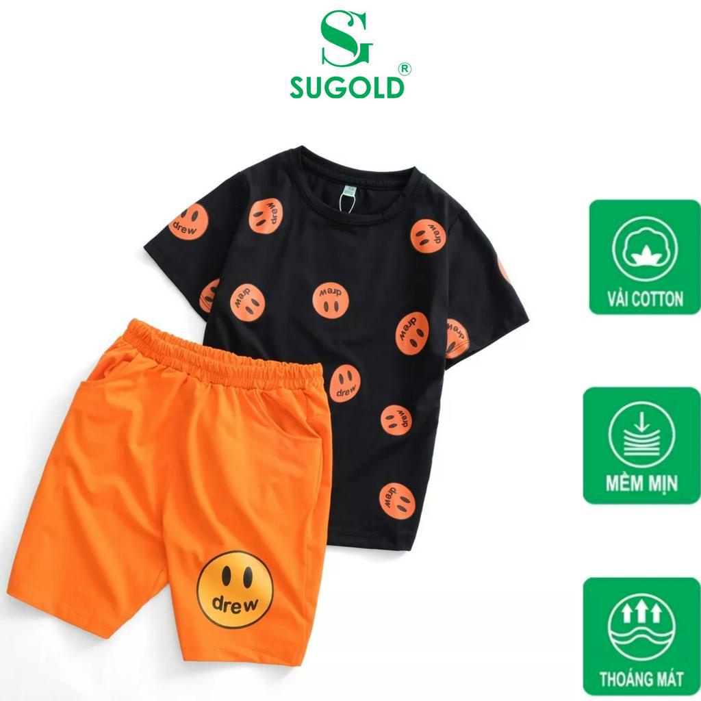 Bộ đồ bé trai bé gái, Bộ hè bé trai, Đồ bộ bé trai SUGOLD STORE, quần áo cho bé trai chất cotton cao cấp -RZM30