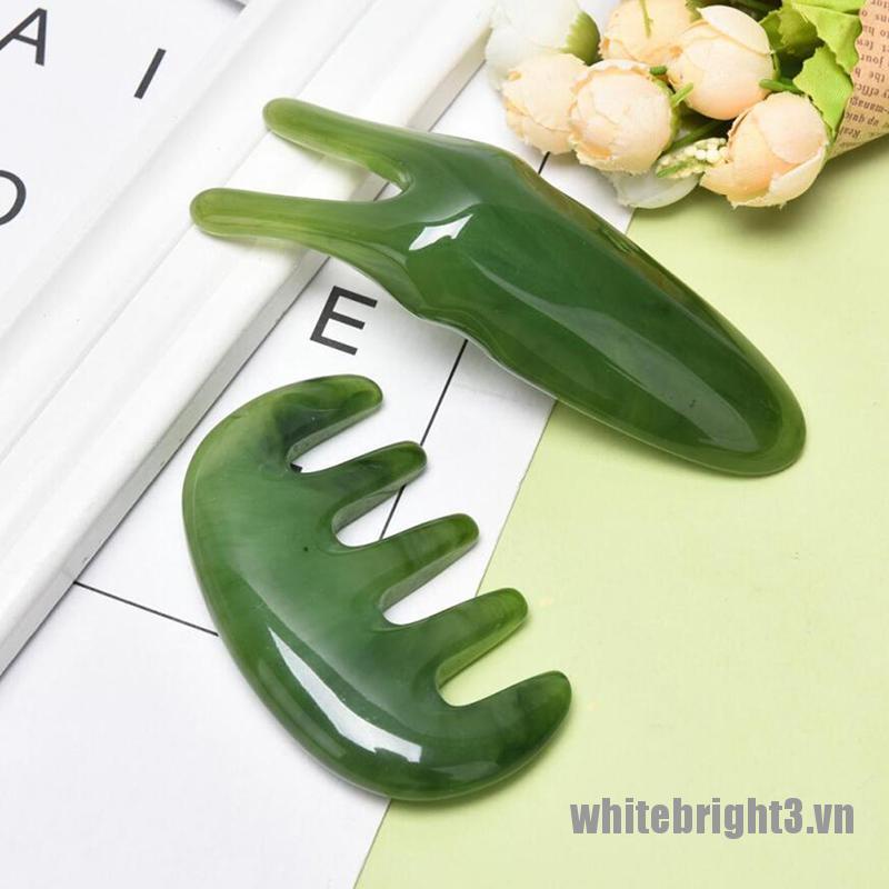 [Hàng mới về] Dụng Cụ Massage Da Mặt/Mắt/Mũi Bằng Pha Lê Tự Nhiên Giúp Nâng Cơ Và Chống Nếp Nhăn