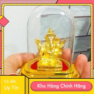 Tượng Voi Thần Ganesha Thái Lan [Có Lồng Kính]