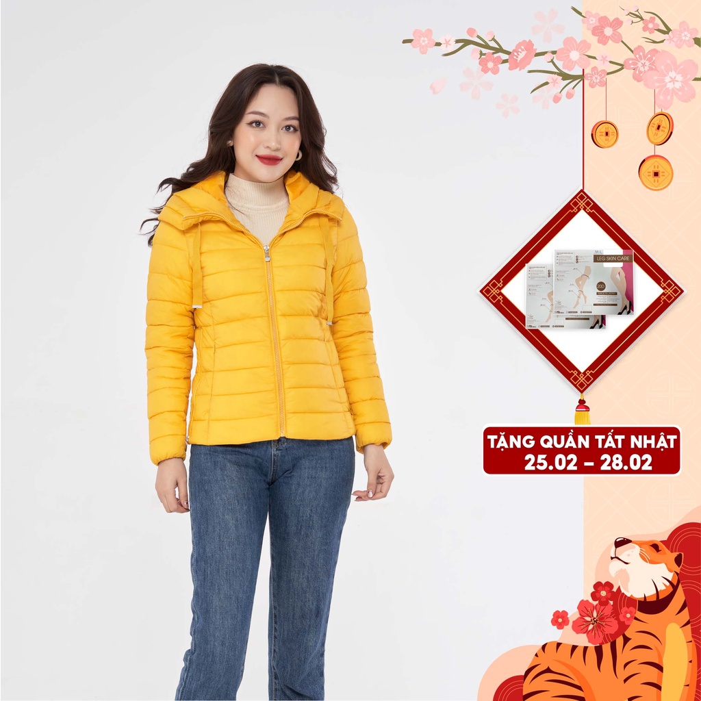 Áo khoác phao nữ 3 lớp dáng ngắn HeraDG - WJK20018-S