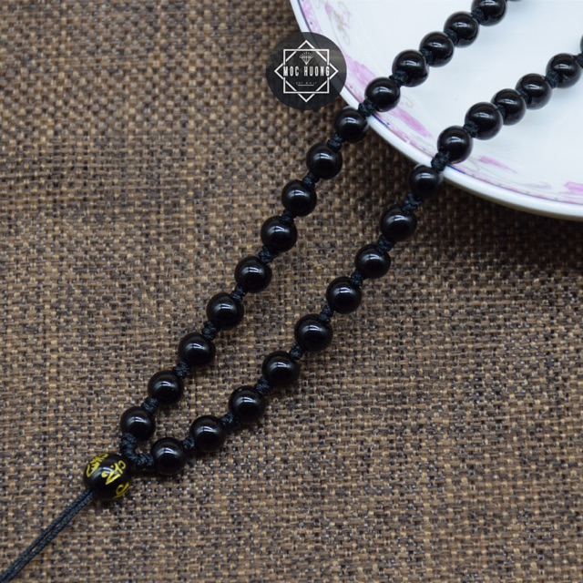 Dây hạt đá đeo cổ MS4