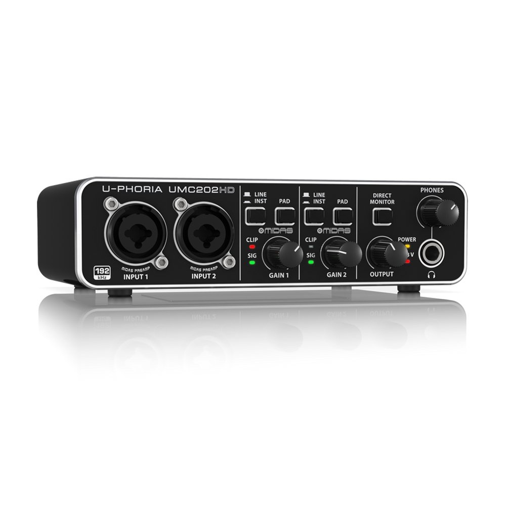 Behringer U-PHORIA UMC202HD - Sound Card Thu Âm