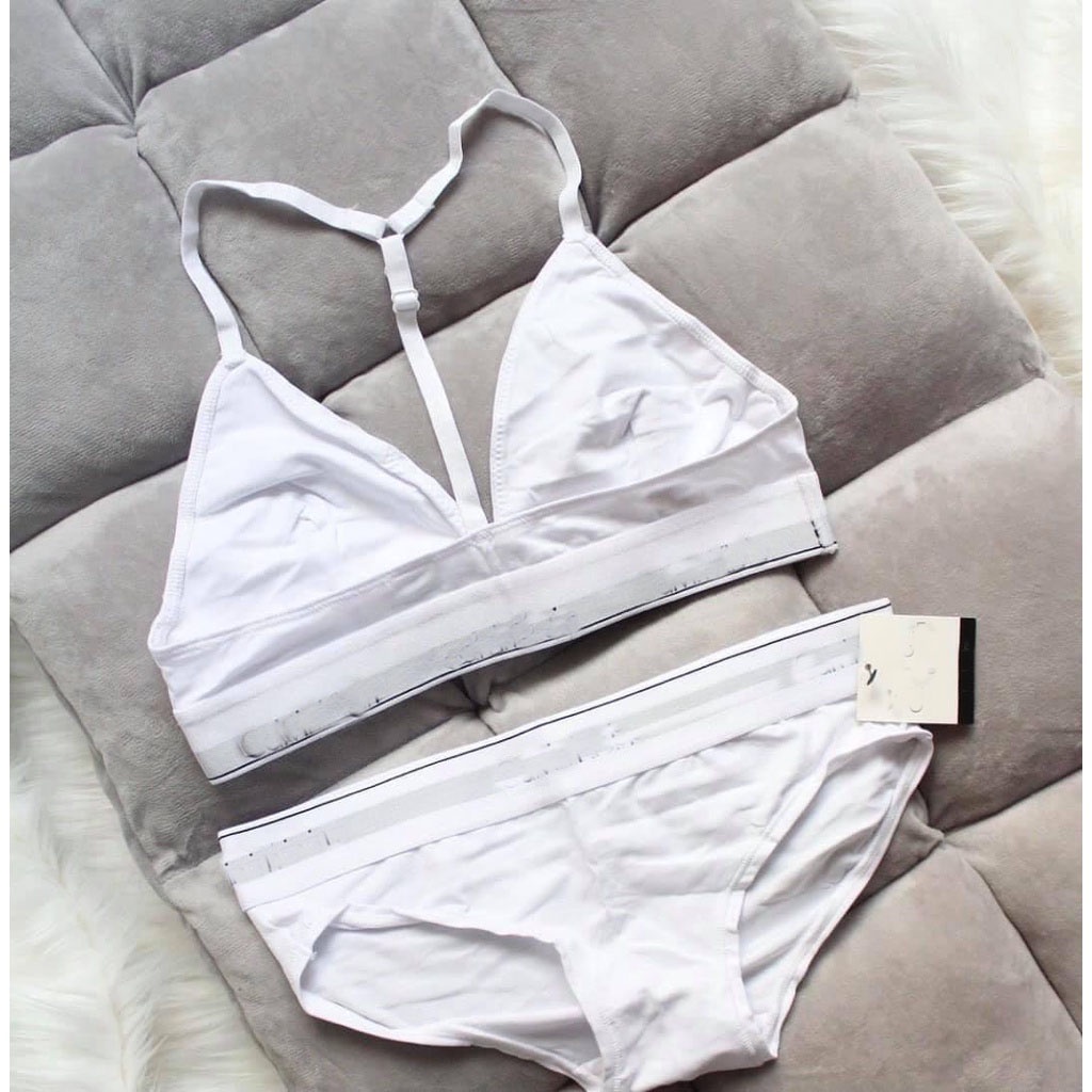 Bộ đồ lót nữ Cotton ck Cao cấp.hàng quảng châu loại đẹp siêu đẹp   -Tặng kèm quần lót ren cao cấp khi mua cùng