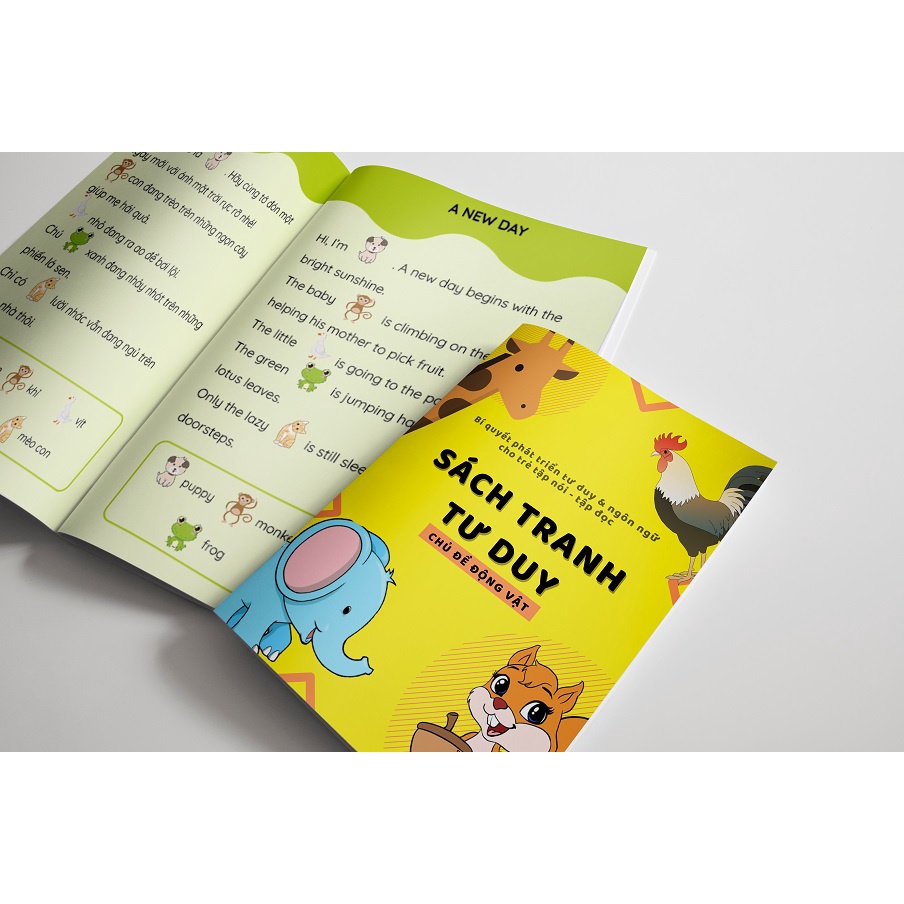 Sách - Combo 3 cuốn Sách tranh tư duy  + Truyện tiềm thức & trò chơi tương tác
