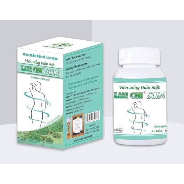 VIÊN UỐNG THẢO MỘC GIẢM CÂN LAN CHI