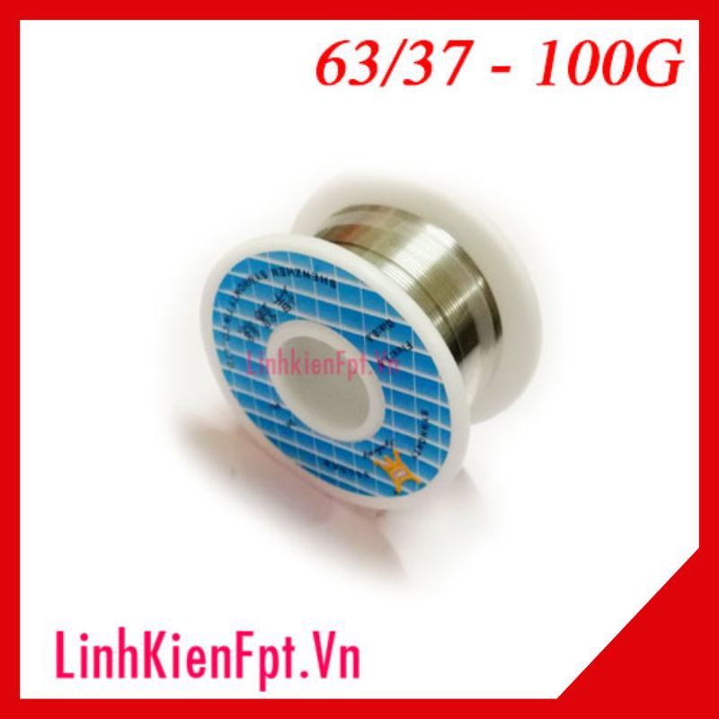 Thiếc hàn 0.8mm 63/37 100gam