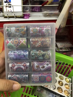 Set foil dán móng cực hot