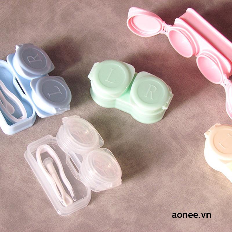 ✨✨Hộp Đựng Kính Áp Tròng Thiết Kế Nắp Lật Tiện Dụng