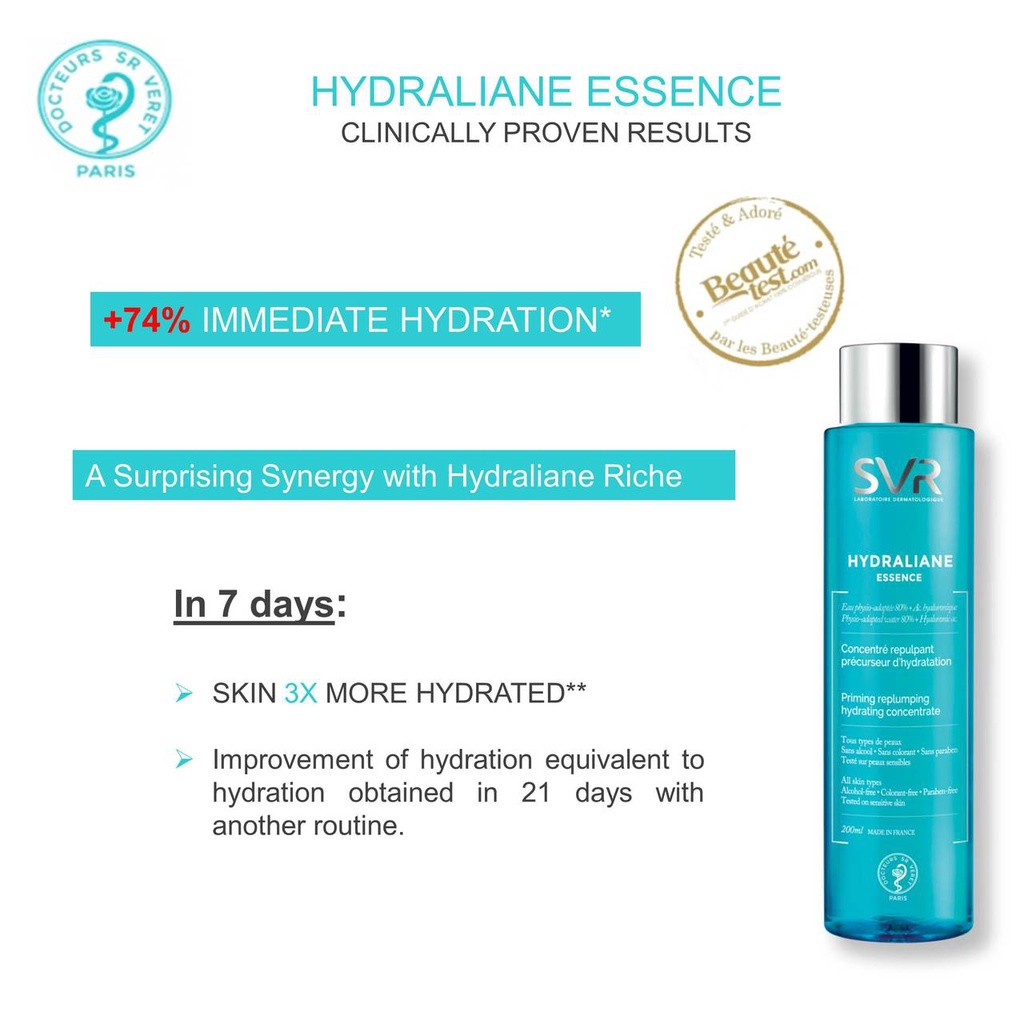 Nước thần cấp nước sâu và phục hồi da SVR Hydraliane Essence (Pháp) | BigBuy360 - bigbuy360.vn