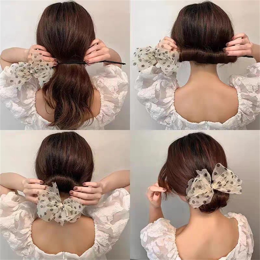 Trâm Cài Tóc Đính Nơ Thời Trang Cho Nữ