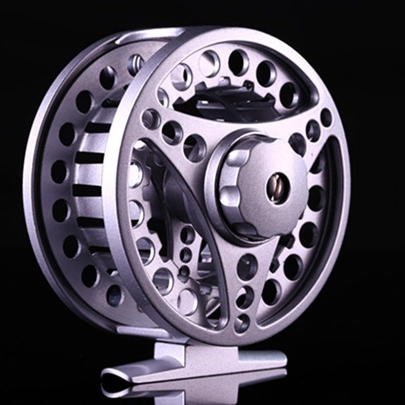 Sougayilang 3BB Aluminum Fly fishing reel Die Full Metal Casting CNC Fly Fishing Wheel