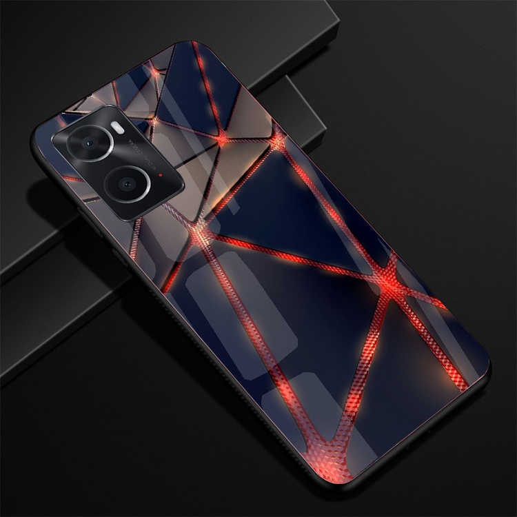 Ốp Lưng Kính OPPO A76, A77S, REALME 9I, A96, A57 Hình in 3D sáng bóng cao cấp