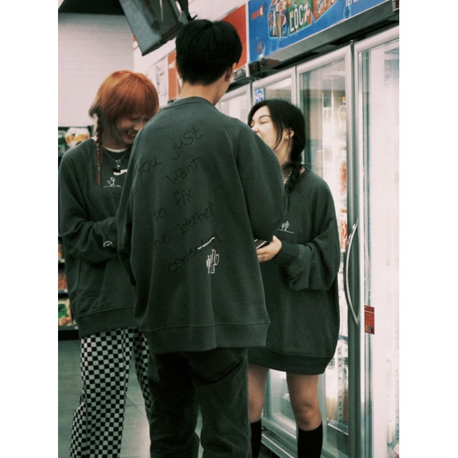 Áo Sweater SADBOIZ Saddino Gray