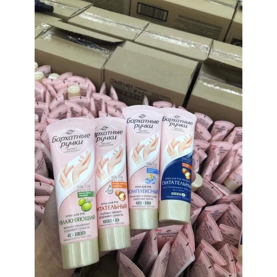 Kem dưỡng tay Nga SILKY HANDS