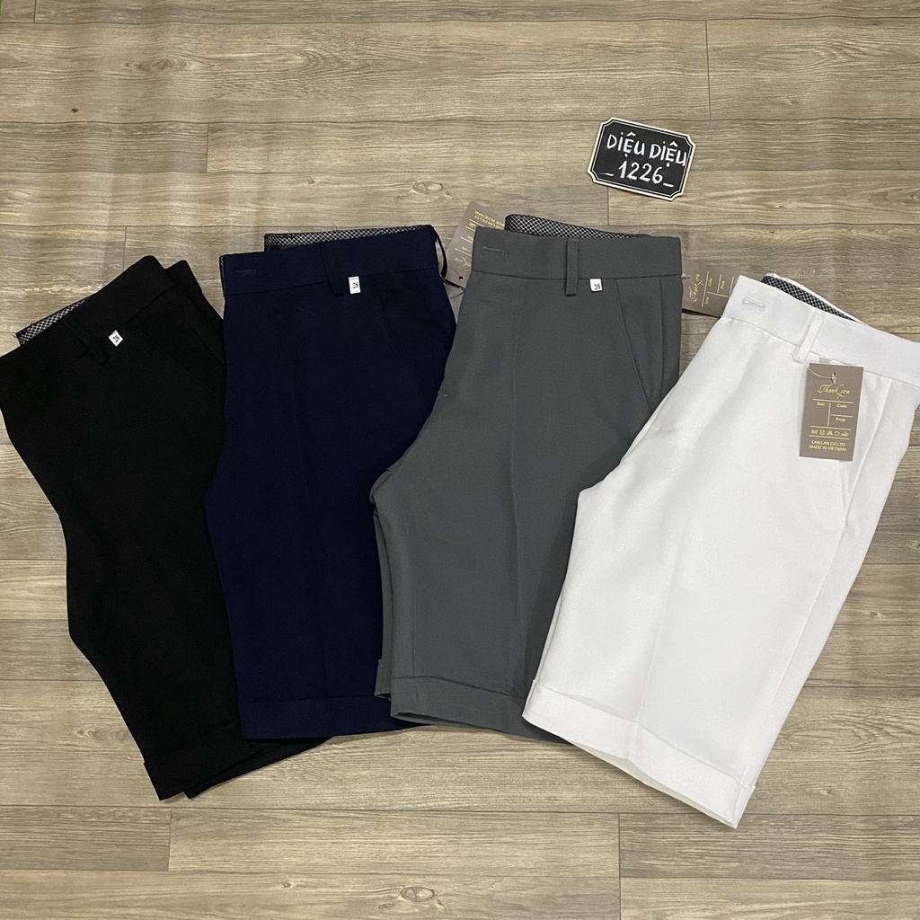 QUẦN SHORT TÂY NAM QUẦN TÂY NAM NGẮN GẤP GẤU CAO CẤP kèm ảnh thật | BigBuy360 - bigbuy360.vn