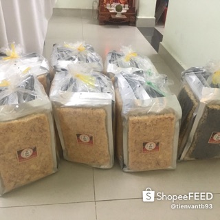 (COMBO) 5 bịch cơm cháy cao cấp Tiến Vua( chà bông heo)