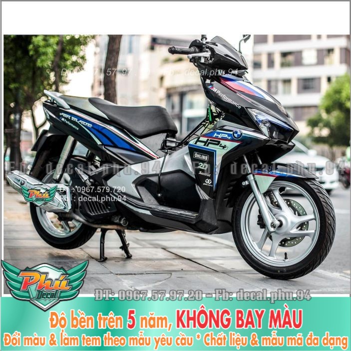 Tem rời Airblade 2016-2019 Hp4 Crom (B) -1