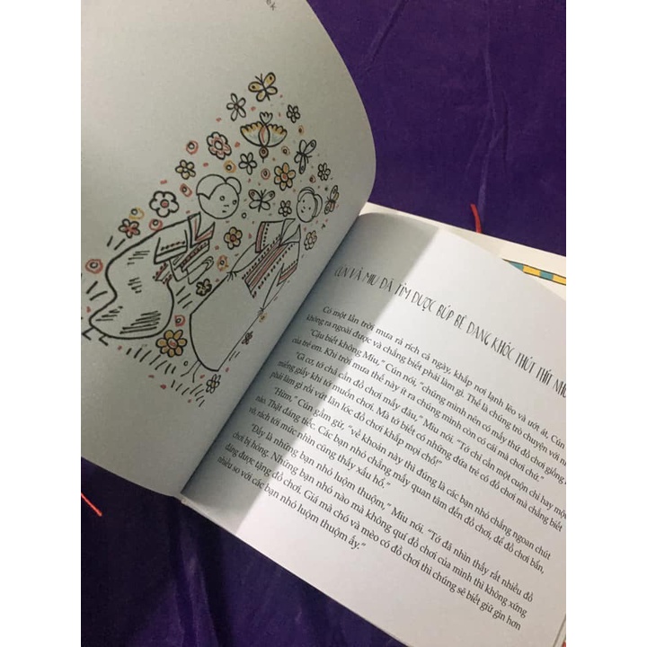 Sách - Chuyện Kể Về Cún Và Miu- Josef Capek - Bình Book