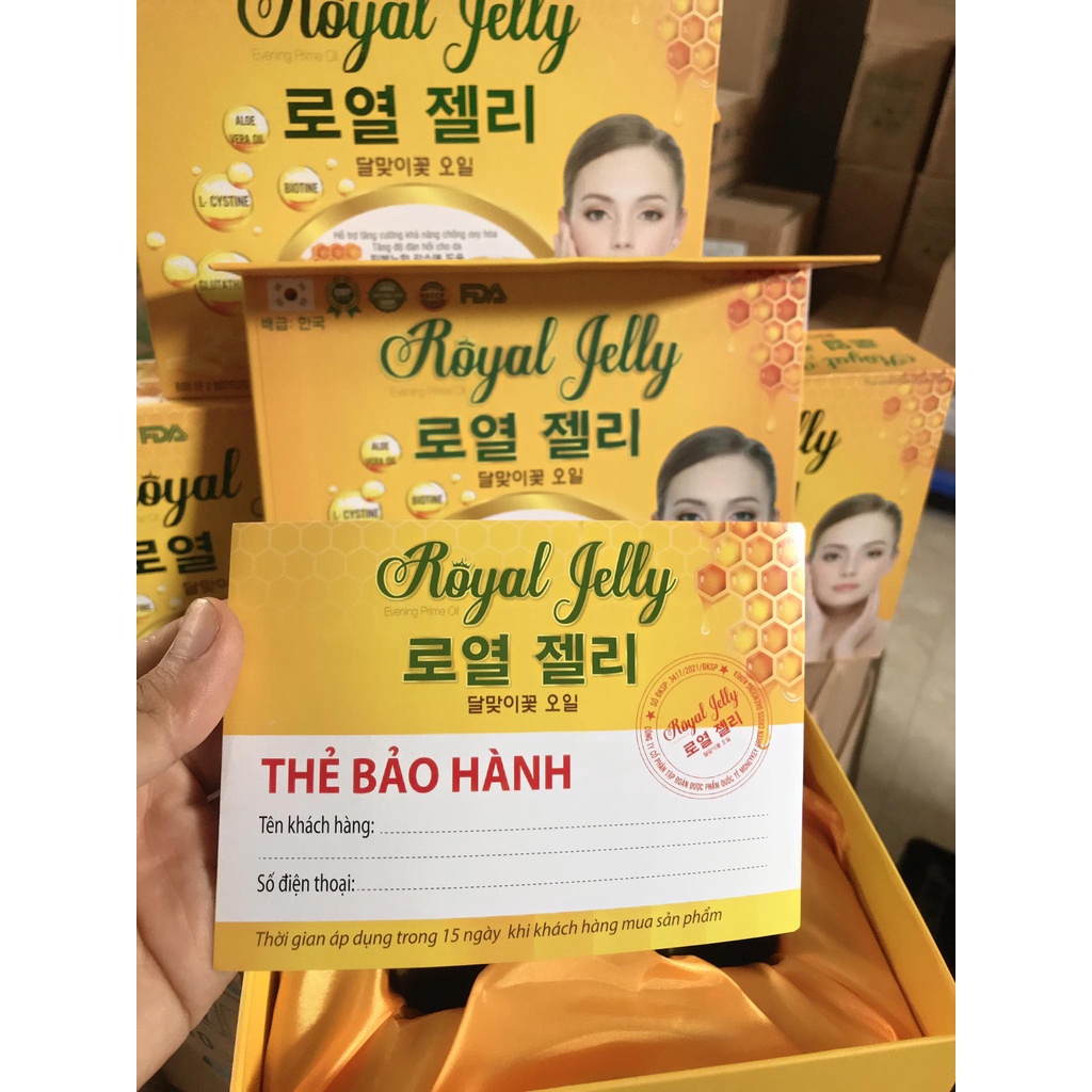 Collagen Royal Felly đẹp da, chống lão hóa, mờ thâm, trắng da,tăng sự đàn hồi cho da ( hộp 60 viên )