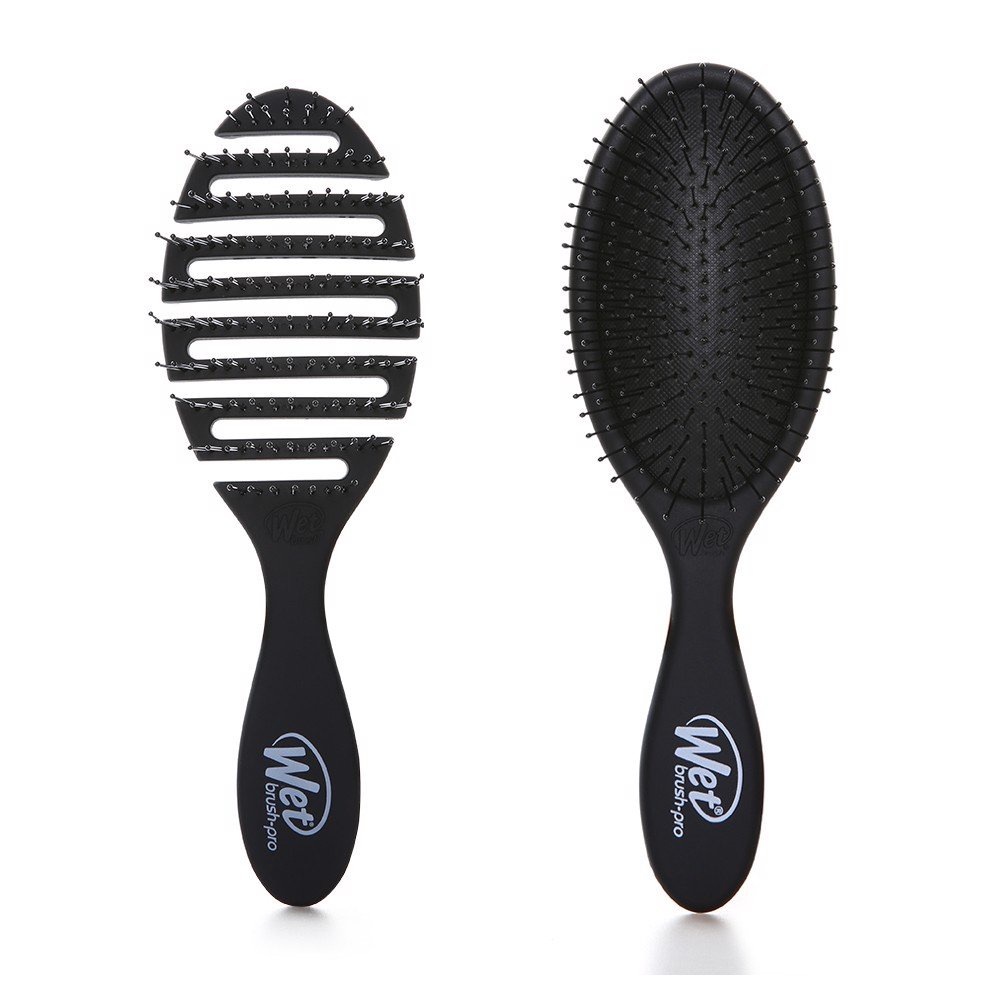 Lược gỡ rối Wet Brush Pro Detangler Brush Black (có hộp đi kèm)