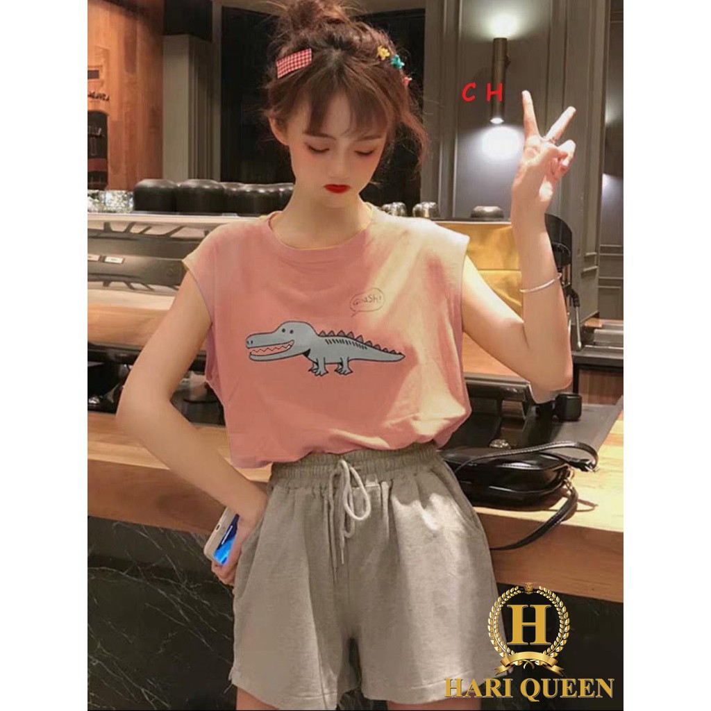 [FREE SHIP ĐƠN TỪ 50K] Áo tanktop cá sấu nhiều màu COH0520 1