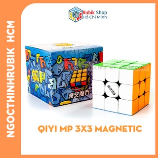 Rubik 3x3 qiyi/ qiyi mp 3x3 m stickerless có nam châm chính hãng