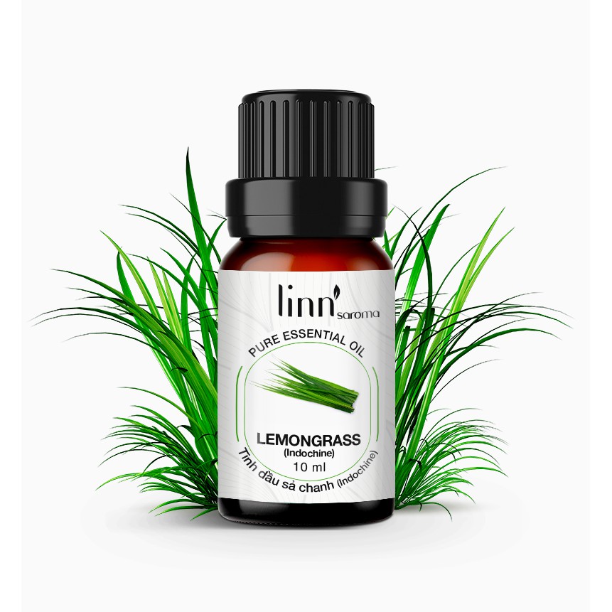 Linn'saroma - Tinh dầu thiên nhiên - Sả Chanh Indochine -10ml/30ml/50ml/100ml