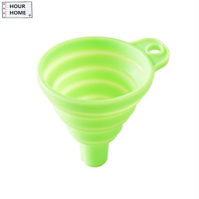 Phễu silicone cấp thực phẩm có thể gấp gọn