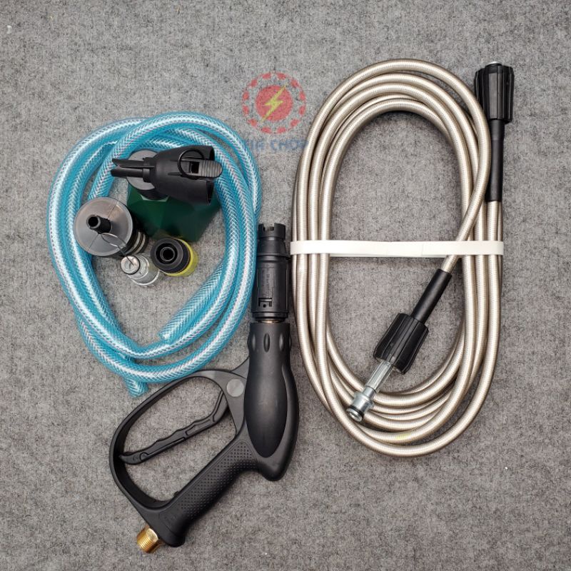 Máy rửa xe có chỉnh áp osaka S5  - 2400w tặng kèm khớp nối nhanh trị giá 80k