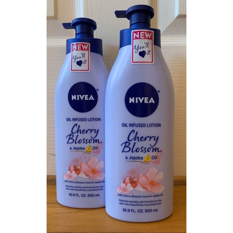 Kem dưỡng ẩm nivea cocoa butter và cherry 500ml mỹ