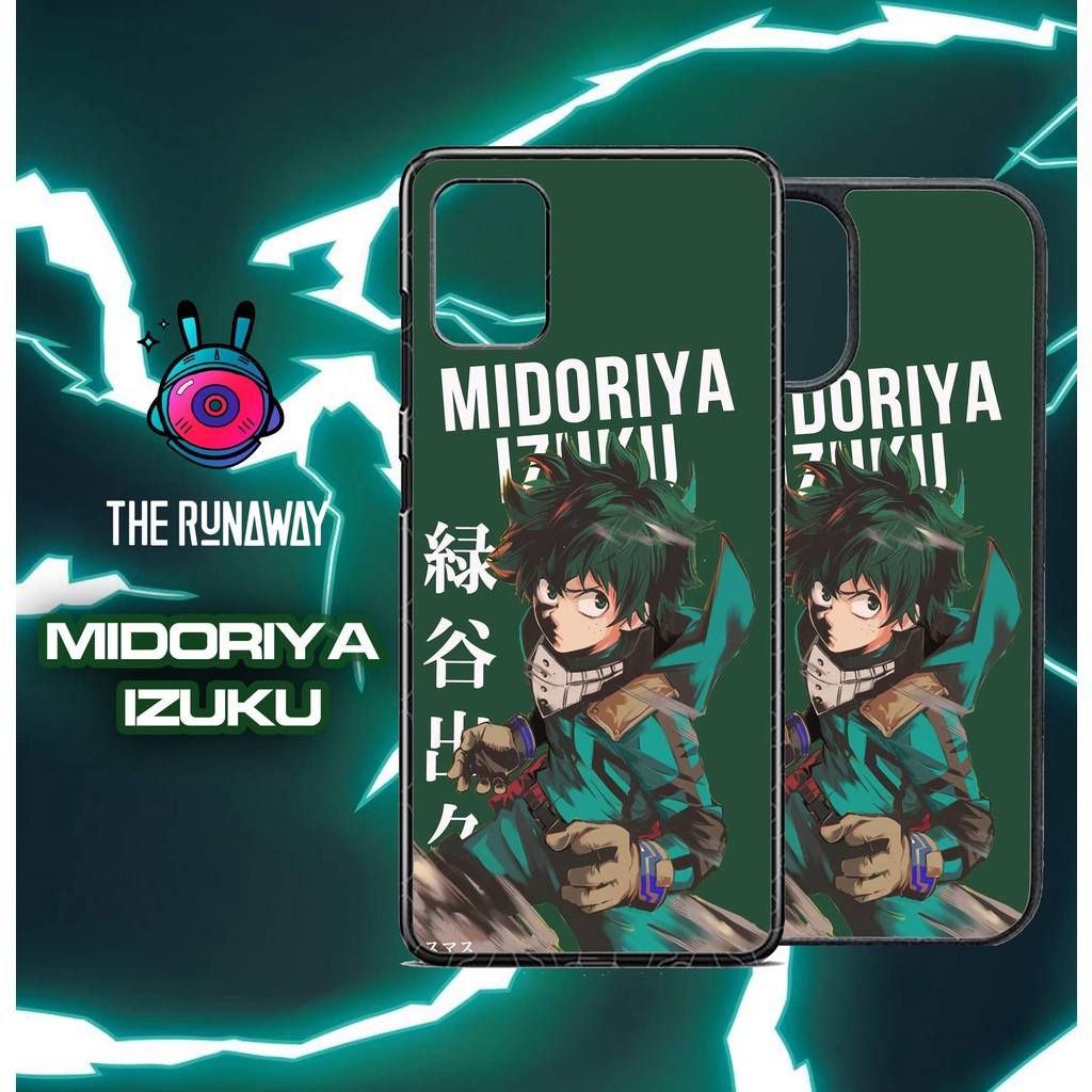 Ốp điện thoại My Hero Academia: Midoriya by The Runaway cho Samsung, Iphone, Xiaomi, Vsmart, Iphone, Oppo, Huawei..