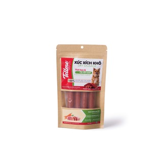 TELLME® XÚC XÍCH KHÔ THỊT HEO & CÀ RỐT Cho chó Dạng Thanh