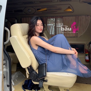 Đầm suông dập ly