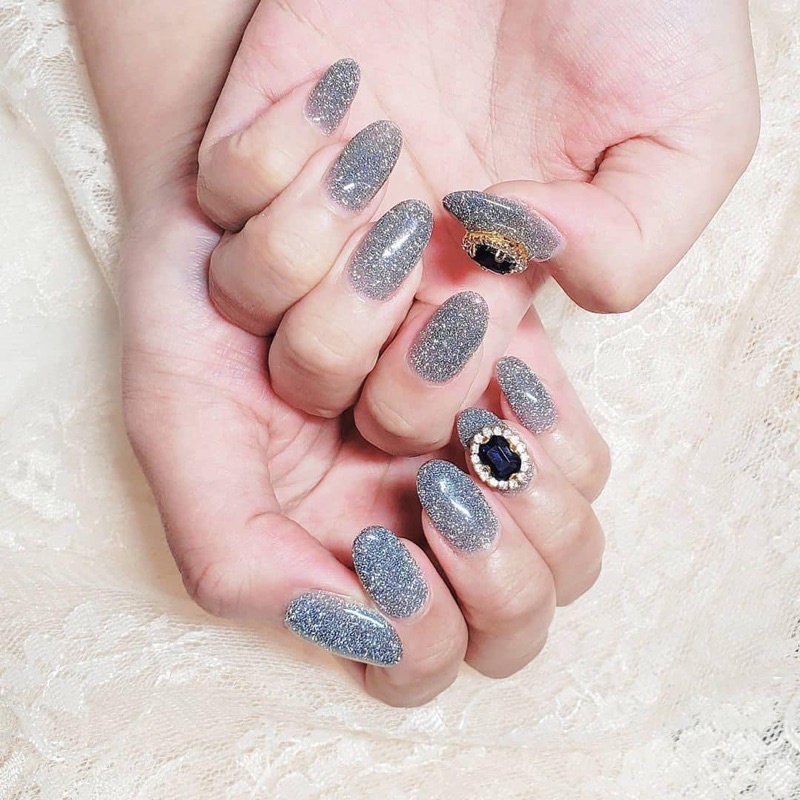 Nhũ rắc flash siêu sáng - Set 8 hũ, nhũ kim tuyến Thiên Di Nail
