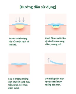 MIẾNG DÁN MỤN CẤP TỐC