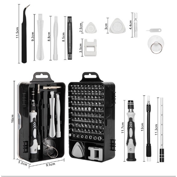 Bộ tô vít đa năng 115 chi tiết