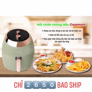 NỒI CHIÊN KHÔNG DẦU CASAMOM HÀN QUỐC DUNG TÍCH 7 LÍT CÔNG SUẤT 1800W BẢO HÀNH 12 THÁNG