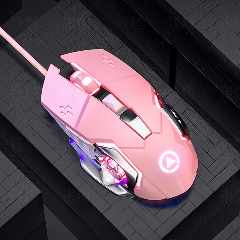 Combo chuột gaming G15 có dây đèn led và miếng lót cho game thủ