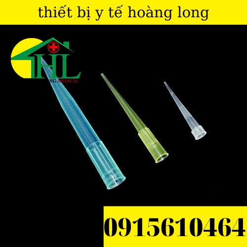 [ Combo 5 Túi ] Đầu Côn Xanh Thường ( Không Khía) 1000ul Dùng Cho Gilson Pipette Túi 500 Cái