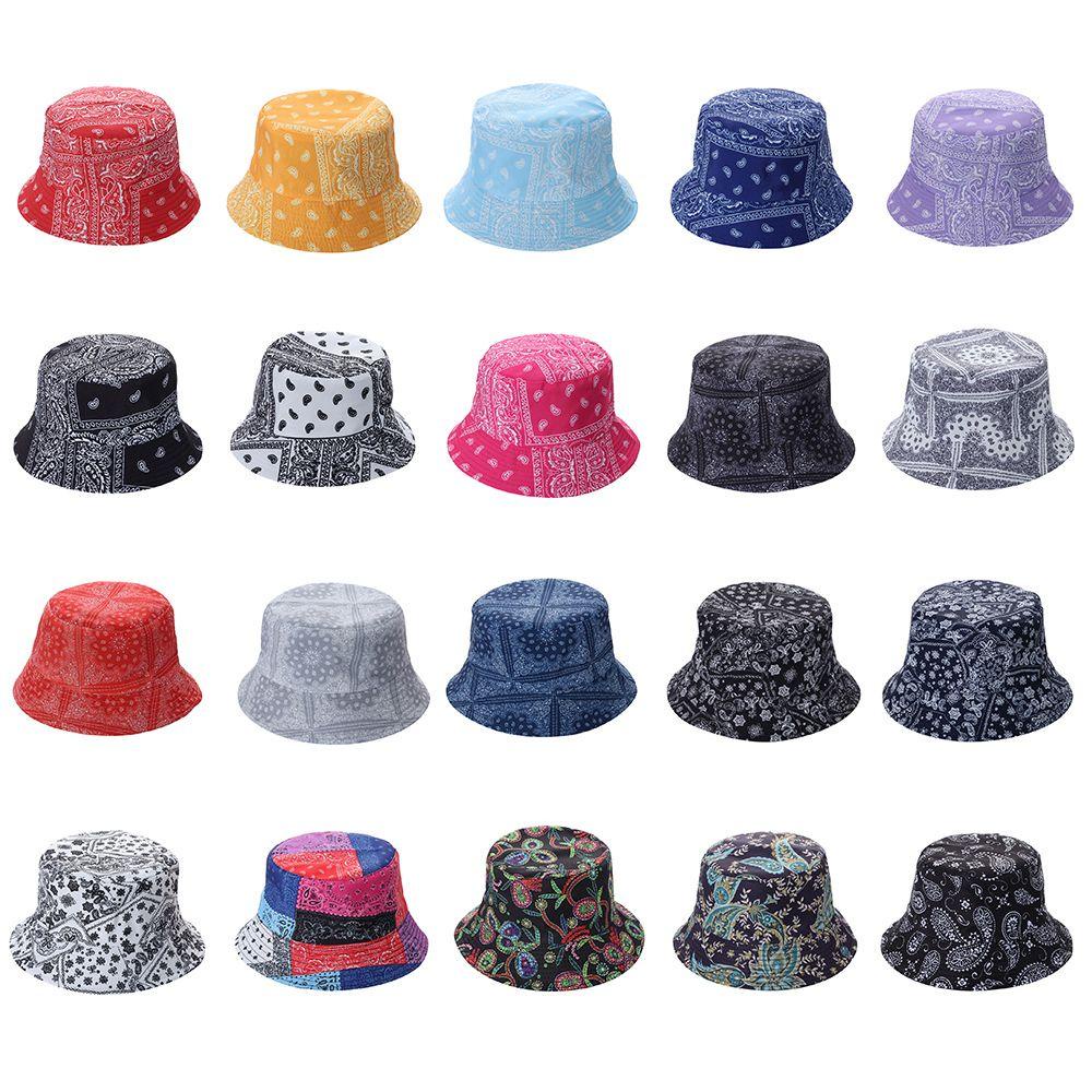 PATH Nón Bucket Hoạ Tiết Paisley Thời Trang Đi Biển Cho Nam Và Nữ