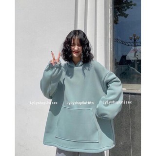 [RẺ VÔ ĐỊCH] Áo Hoodie Basic Tay Bồng Chun Ullzang ( Có Ảnh Thật)
