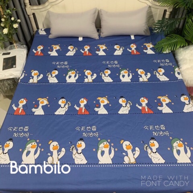 Ga chống thấm cotton nhập khẩu thương hiệu Bambiloo cao cấp