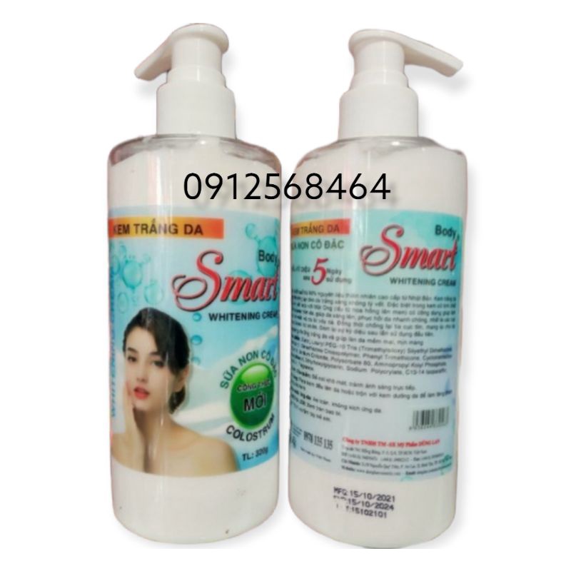 Kem Trắng Da Smart Sữa Non Cô Đặc 320g