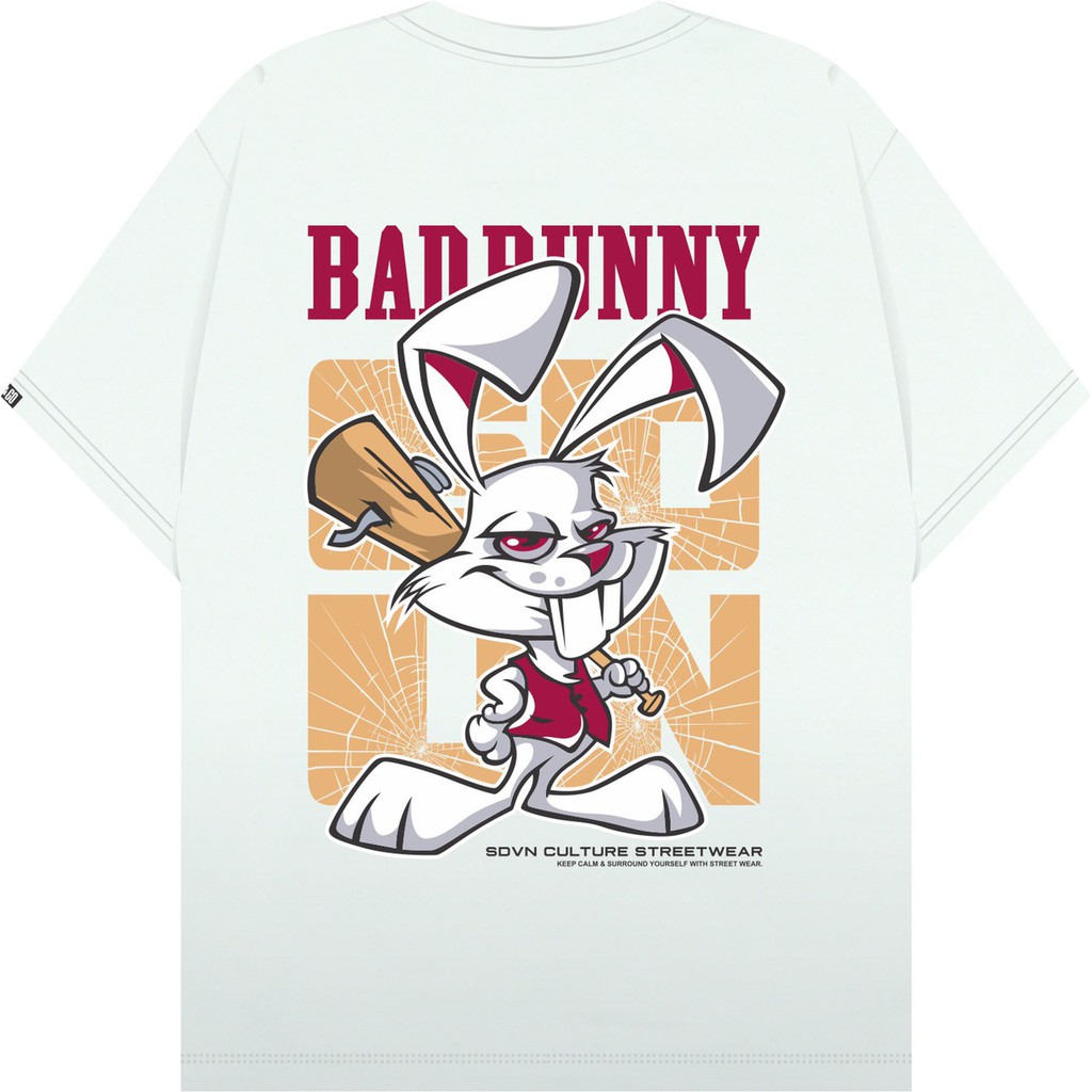 Áo Thun Unisex Nam Nữ Bad Bunny