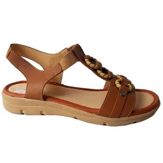 Giày sandal nữ da bò BIGBEN cao cấp SDN40